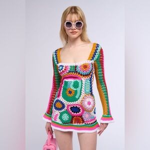Crochet AKIRA sold out dress